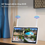 SET 4 SMART KAMERE HD 4K + MONITOR SNIMAČ