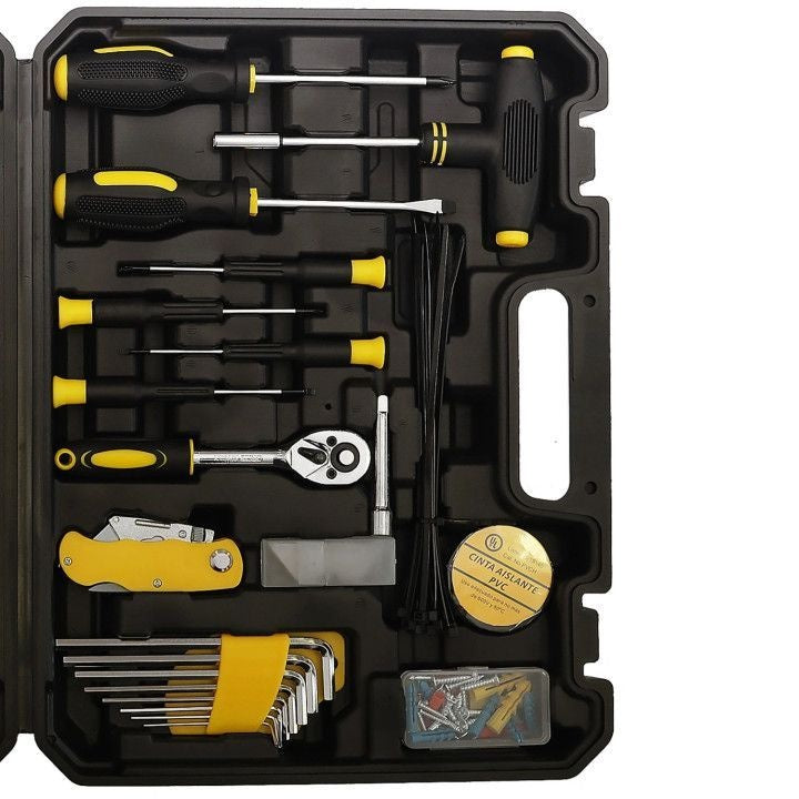 Set alata u koferu – 111 delova: ključevi, šrafcigeri, nastavci