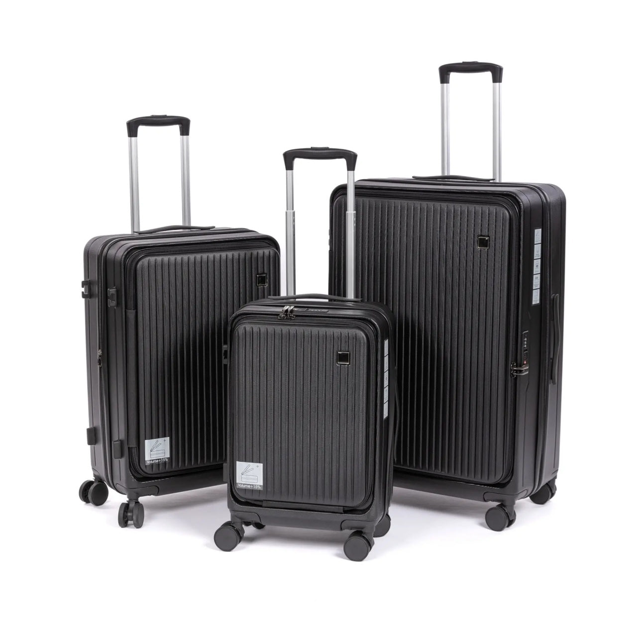 SET KOFERA ONYX 3/1 BLACK