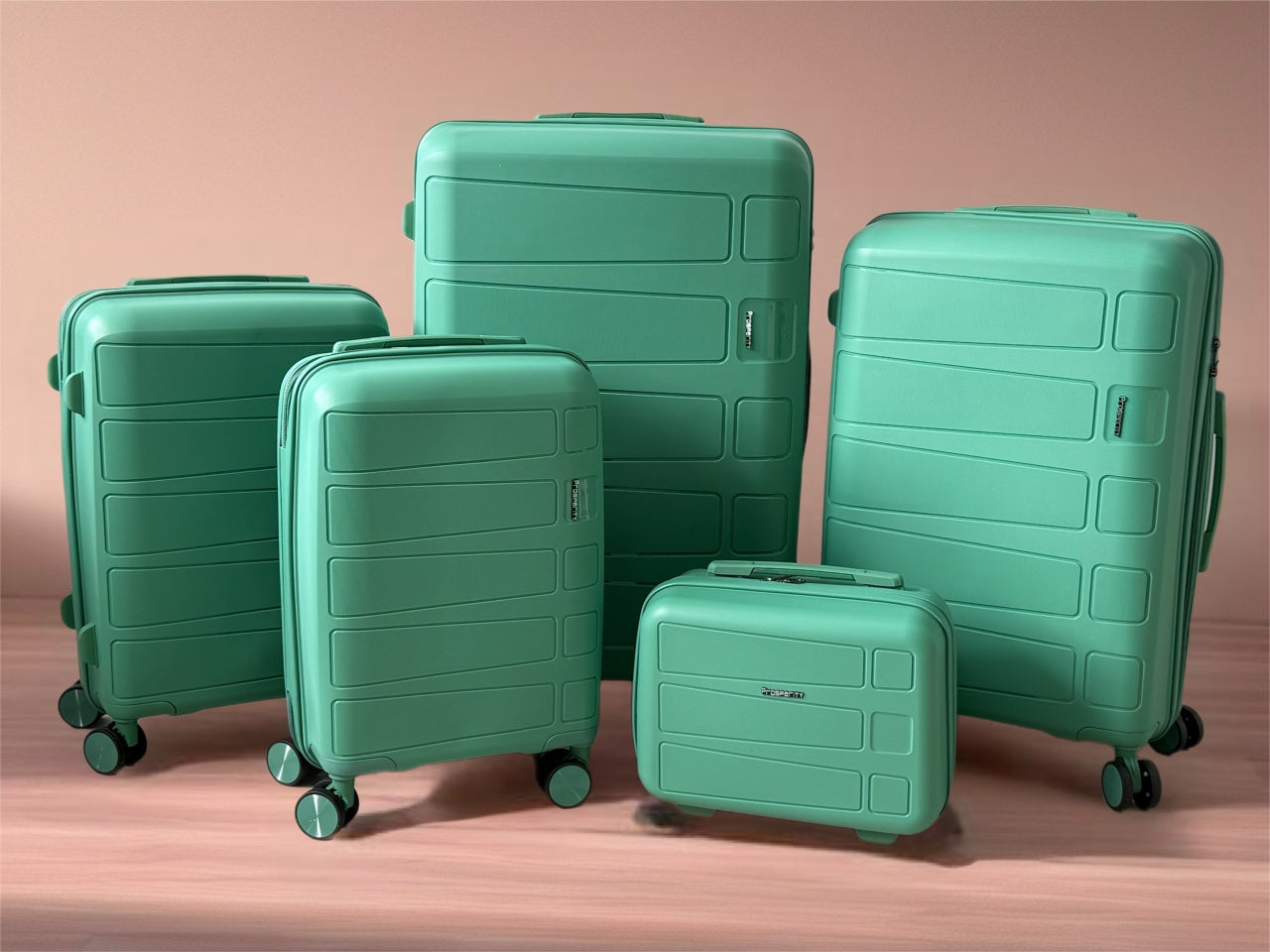 SET KOFERA WORLD 5/1 GREEN