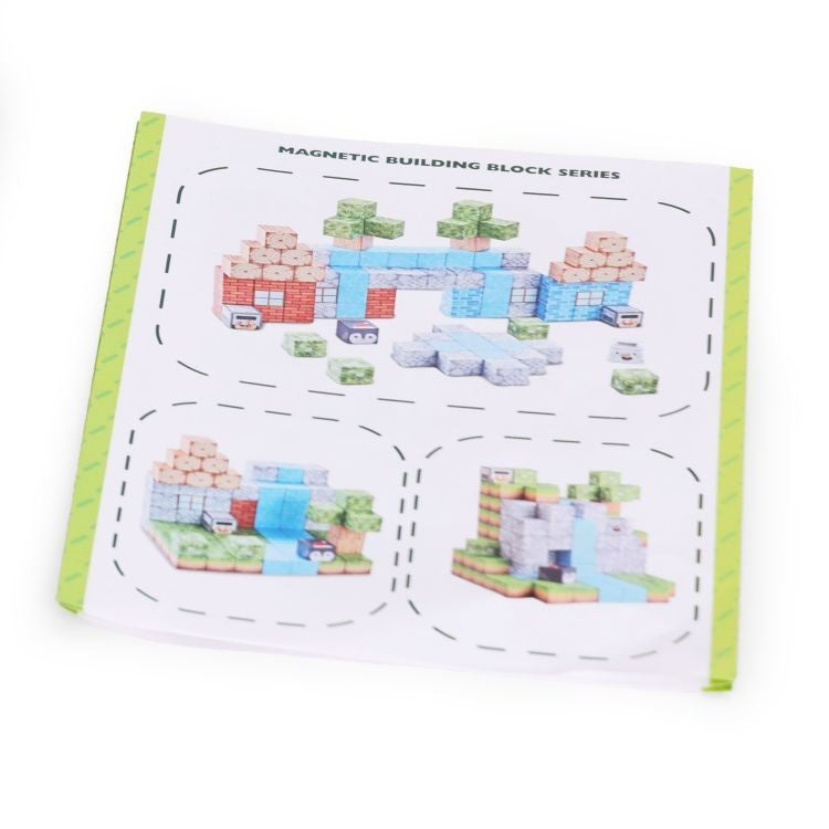 Set magnetnih kocki za decu – 119 delova