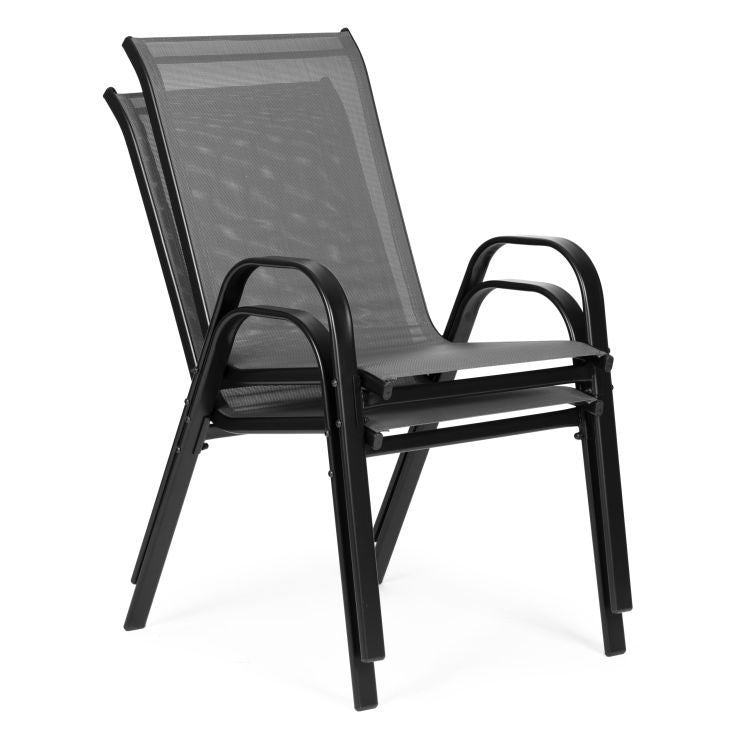 Set od 2 baštenske stolice dark grey MultiGarden