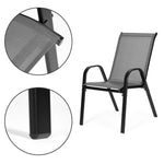 Set od 2 baštenske stolice dark grey MultiGarden