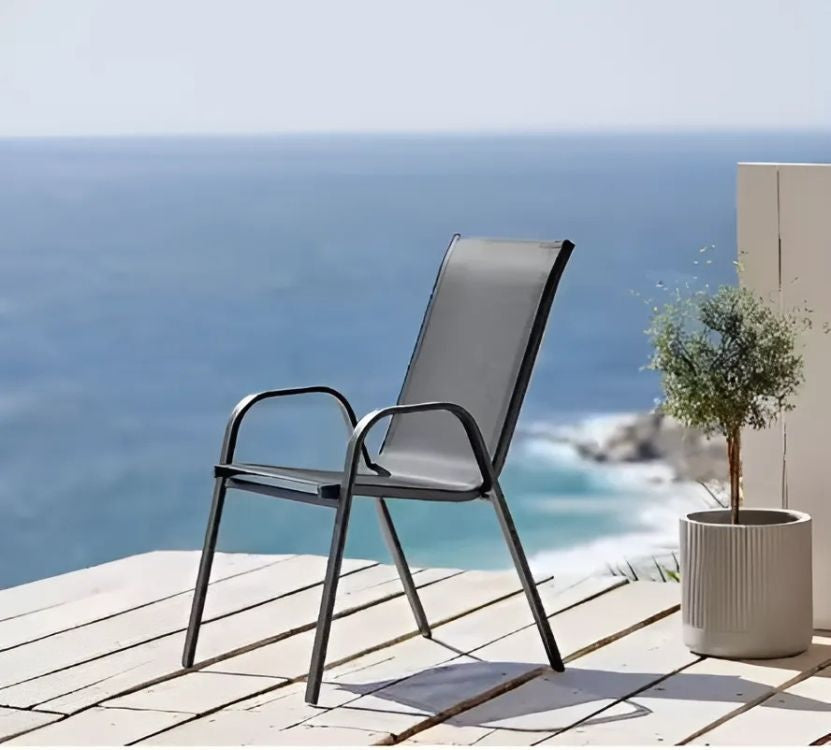 Set od 2 baštenske stolice dark grey MultiGarden
