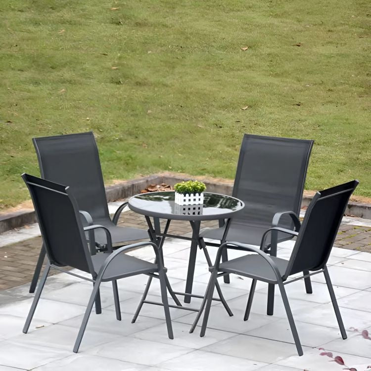 Set od 2 baštenske stolice dark grey MultiGarden