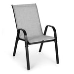 Set od 2 baštenske stolice light gray MultiGarden