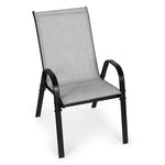 Set od 2 baštenske stolice light gray MultiGarden