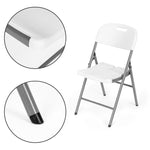Set od 2 sklopivih stolica white