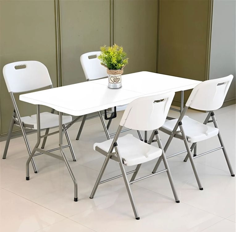 Set od 2 sklopivih stolica white