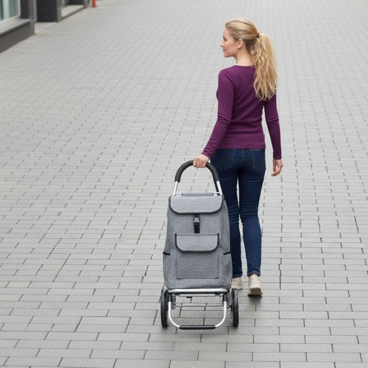 Shopping kolica sa torbom 33 litara veliki tockovi SIVA ModernHome