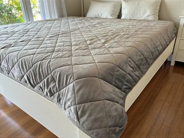 Mekani prekrivač Soft cover Siva 200x200cm