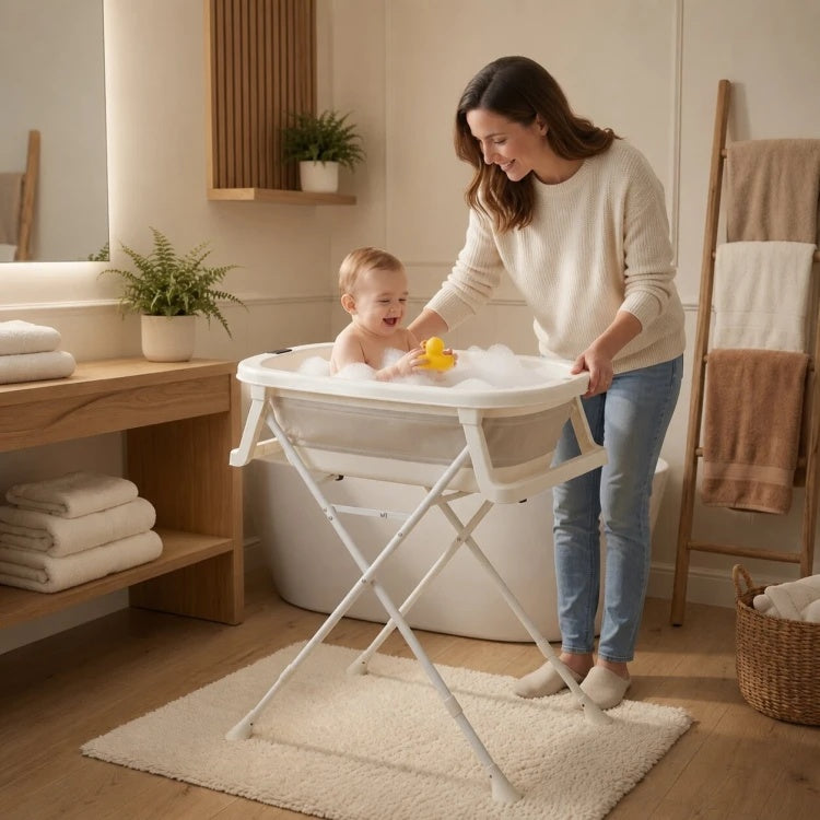 Sklopiva kadica za bebe sa postoljem