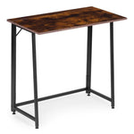 Sklopivi radni sto za računar 80 × 45 cm – LOFT Dark Wood ModernHome