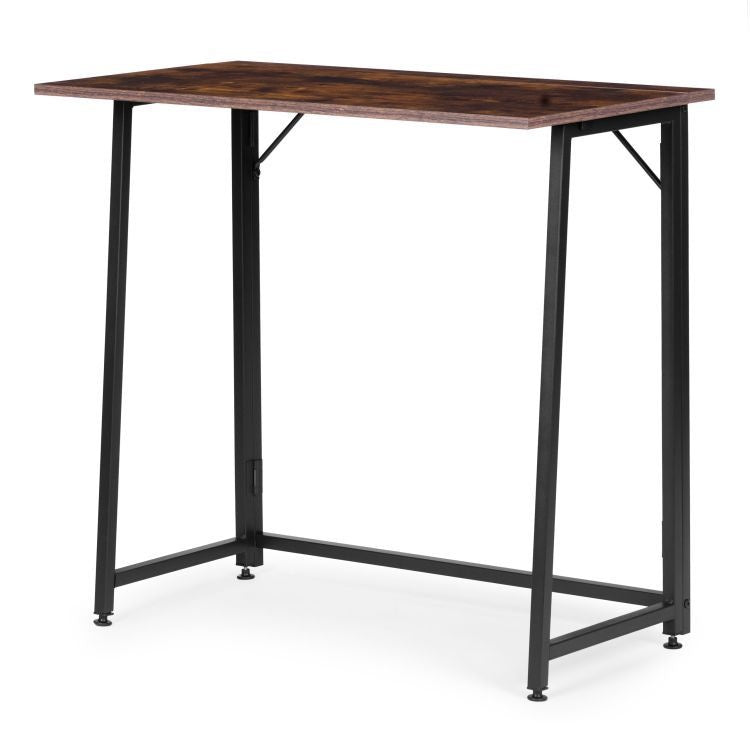 Sklopivi radni sto za računar 80 × 45 cm – LOFT Dark Wood ModernHome