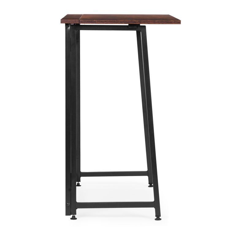 Sklopivi radni sto za računar 80 × 45 cm – LOFT Dark Wood ModernHome