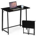 Sklopivi sto za kompijuter 80x45 cm laptop Table black ModernHome