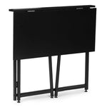 Sklopivi sto za kompijuter 80x45 cm laptop Table black ModernHome