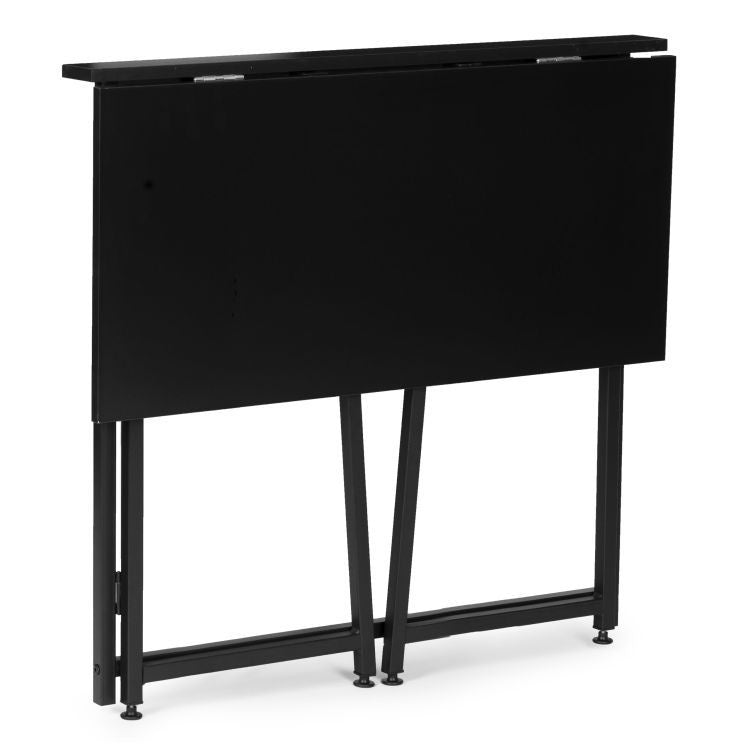 Sklopivi sto za kompijuter 80x45 cm laptop Table black ModernHome