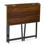 Sklopivi sto za kompijuter 80x45 cm Laptop Table Dark wood ModernHome