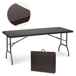 Sklopivi sto za proslave 180 cm Rattan Style ModernHome