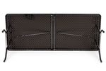 Sklopivi sto za proslave 180 cm Rattan Style ModernHome