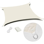 Solarno kvadratno jedro 4x4m Beige MultiGarden