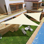 Solarno trouglasto jedro 4x4x4m Beige ModernHome