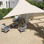 Solarno trouglasto jedro 4x4x4m Beige ModernHome