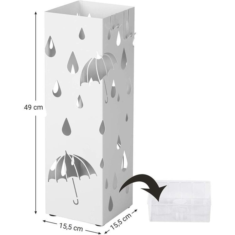 Stalak za kišobrane Modern white