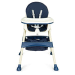 STOLICA ZA HRANJENJE 2U1 ECOTOYS BLUE