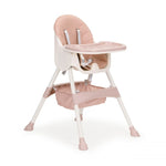 STOLICA ZA HRANJENJE 2U1 ECOTOYS PINK/WHITE