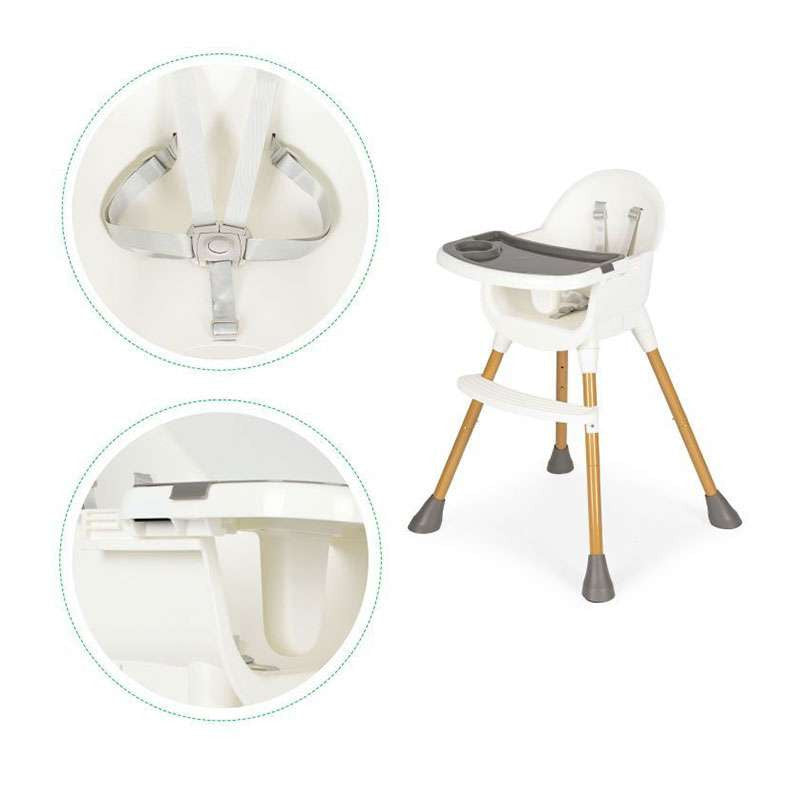 STOLICA ZA HRANJENJE BABY WHITE