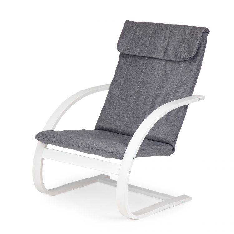 Stolica za ljuljanje white/charo MODERNHOME