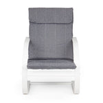 Stolica za ljuljanje white/charo MODERNHOME