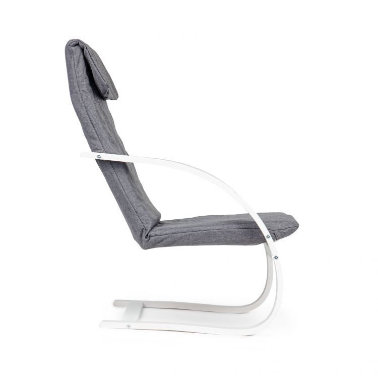 Stolica za ljuljanje white/charo MODERNHOME