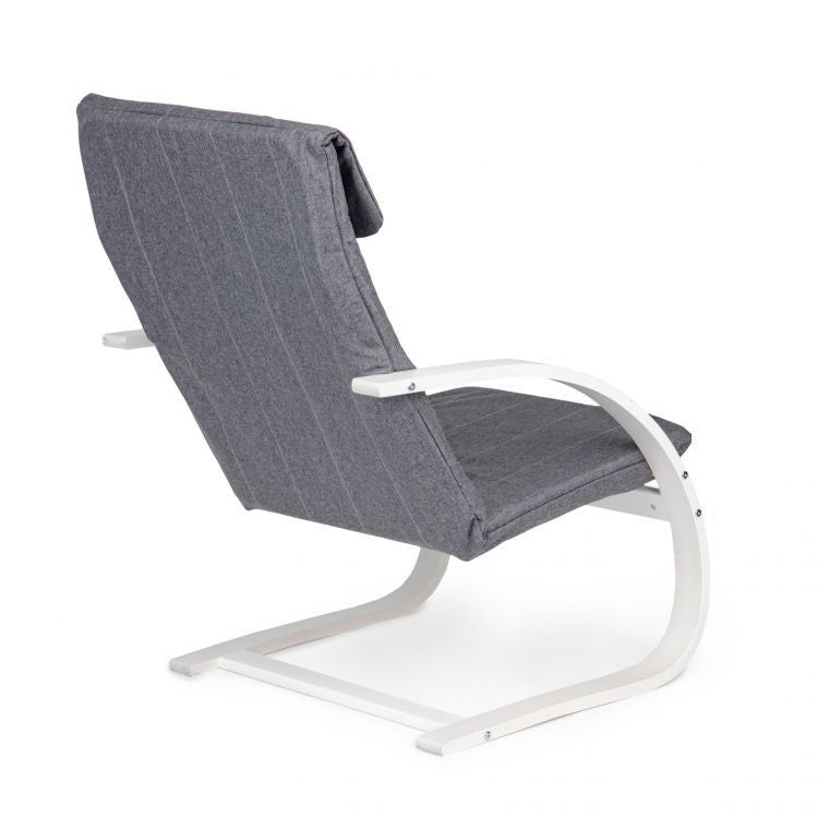 Stolica za ljuljanje white/charo MODERNHOME