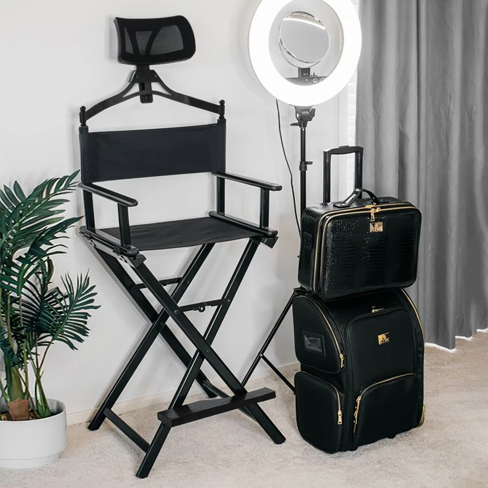 STOLICA ZA ŠMINKANJE MAKE UP BLACK
