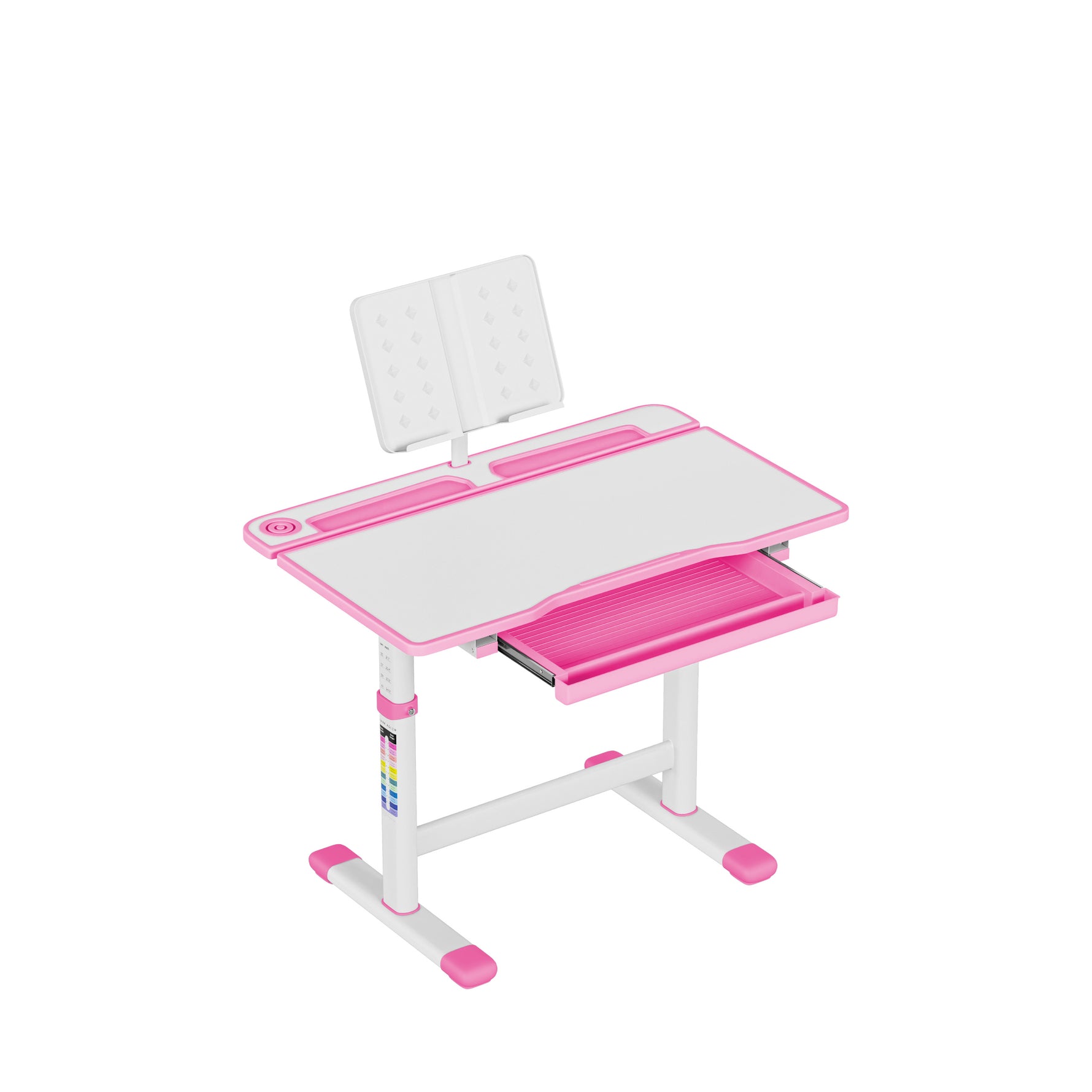 Podesivi dečiji radni sto Mark Adler Study 3.0 Pink
