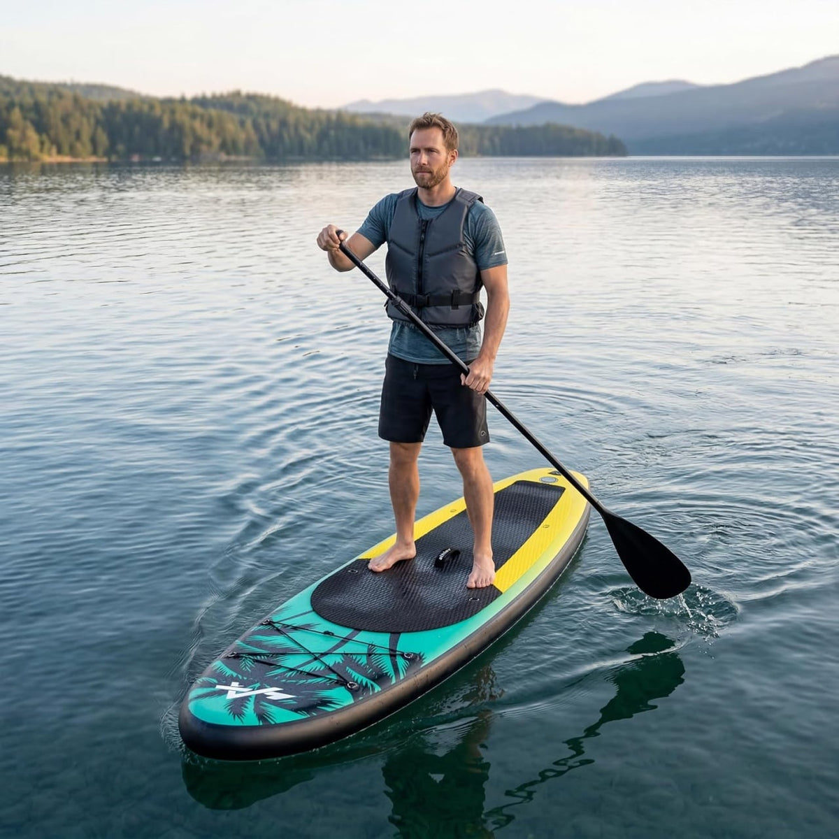 SUP daska Athler Cobia 320 Yellow sa sedištem i veslom do 150kg