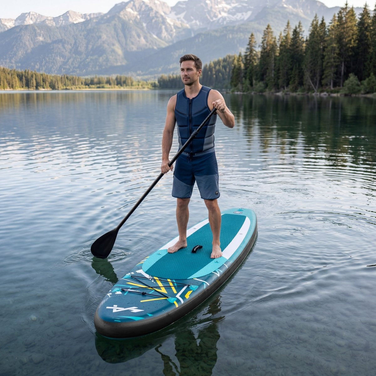 SUP daska Athler Zander 350 Green sa sedištem i veslom do 180kg