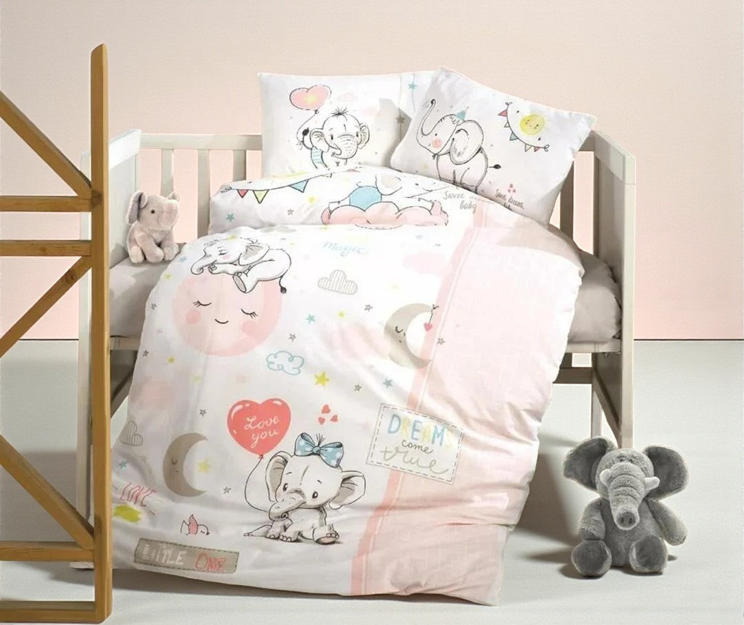 Bebi posteljina od 100% pamuka - Sweet Dreams - savršena udobnost za miran san