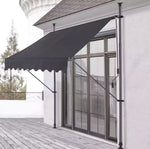Tenda za terasu i balkon sa podešavanjem visine 2X1.2M Grey Multigarden