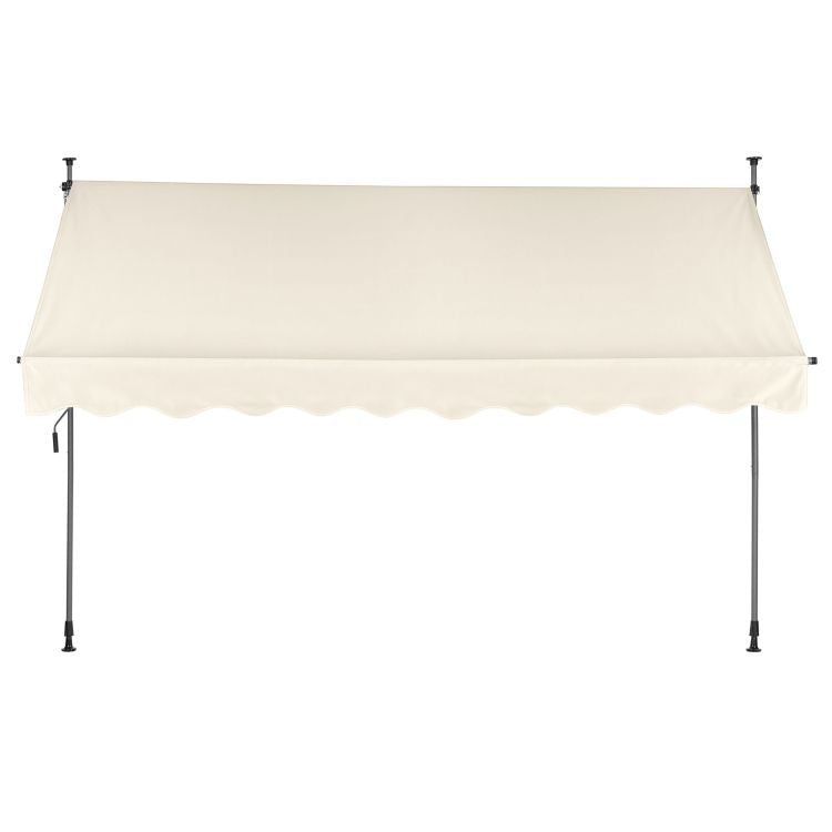Tenda za terasu i balkon sa podešavanjem visine 3x1.2m Beige Multigarden