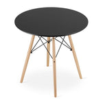 TORINO OKRUGLI STO 80 cm BLACK