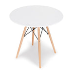 TORINO OKRUGLI STO 80 cm WHITE