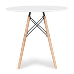TORINO OKRUGLI STO 80 cm WHITE