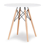 TORINO OKRUGLI STO 80 cm WHITE