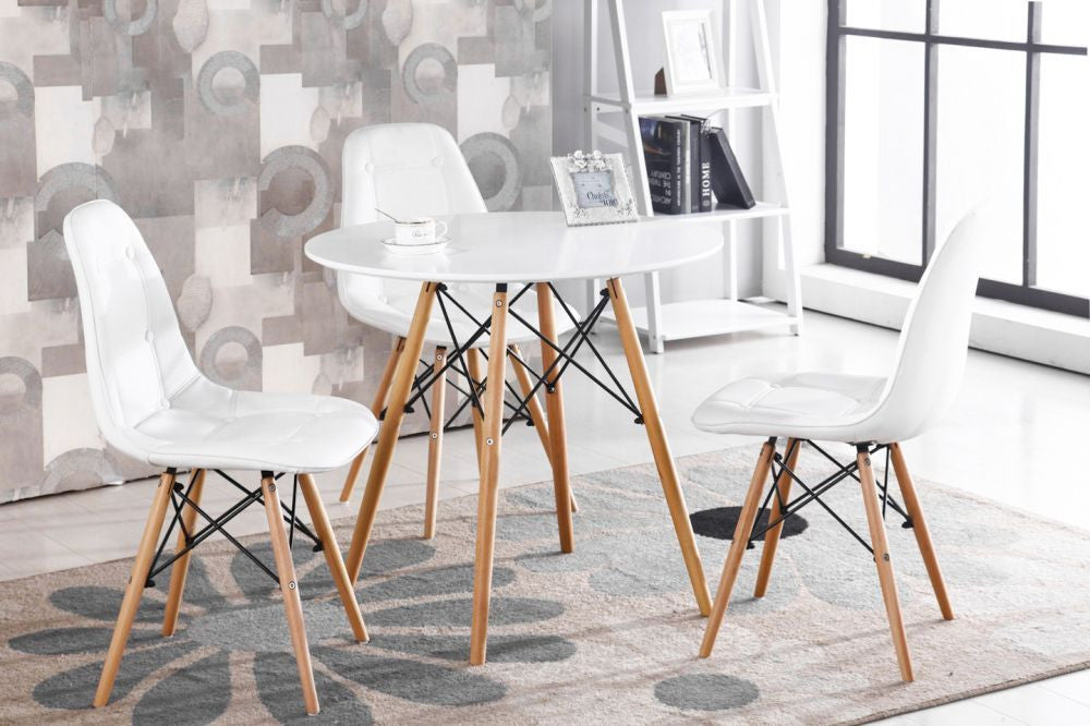 TORINO OKRUGLI STO 80 cm WHITE