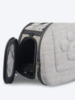 TRANSPORTNA TORBA ZA KUCNE LJUBIMCE LUX DARK GRAY