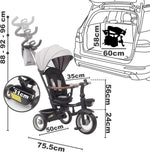 TRICIKL KIDILO 3123 GRAY